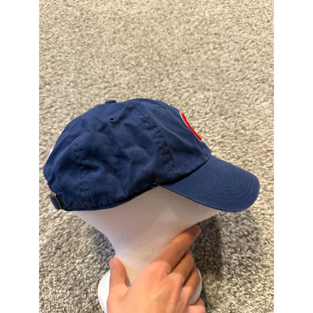 47 Brand Navy Blue Chicago Cubs Wrigley Field 100 Years Baseball Cap Men - Picture 7 of 11